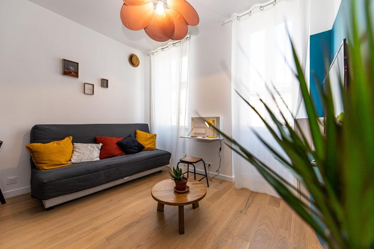 Noa : Joli Studio Cosy Avec Chambre Marselha Exterior foto